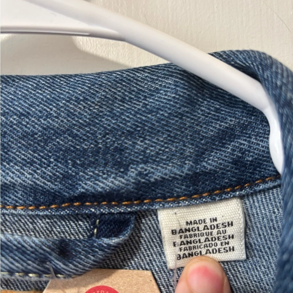 NWT Levi’s Trucker Denim Stonewash Blue Jean Jacket Men’s Size M Medium New